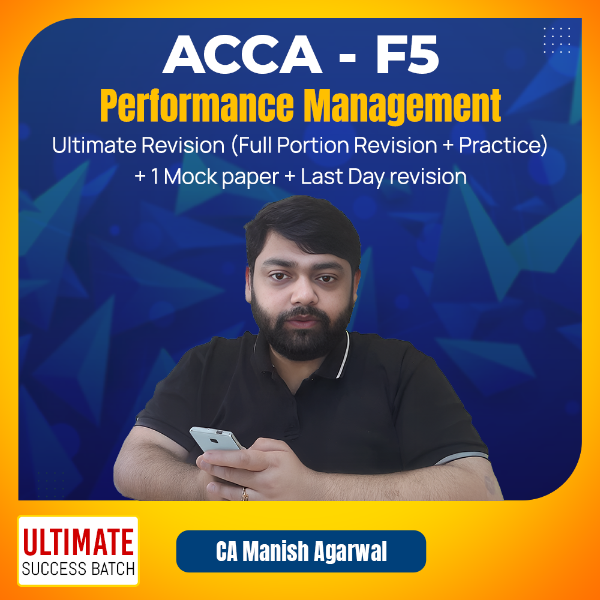 Picture of ACCA - F5 - PM - Ultimate Revision + 1 Mock + Last day revision