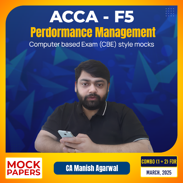 Picture of ACCA - F5 - PM - CBE  style Mock Combo (1+2)