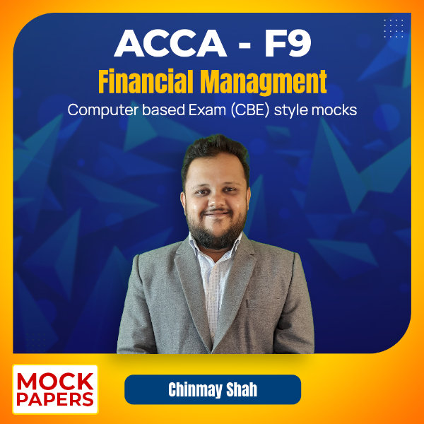 Picture of ACCA - F9 - FM - CBE style Mock 1