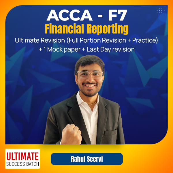 Picture of ACCA - F7 - FR - Ultimate Revision + 1 Mock + Last day revision